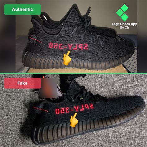 fake vs real yeezy 350|yeezy sply 350 boost authenticate.